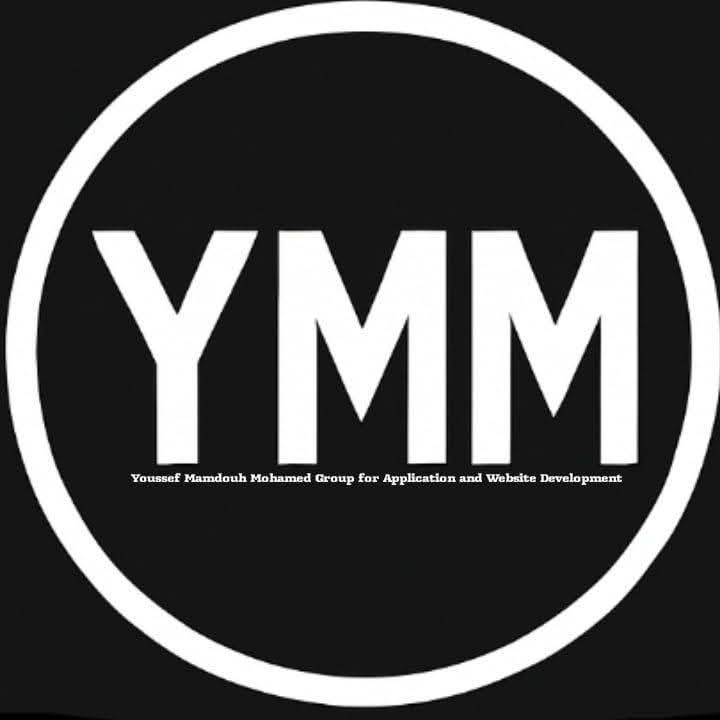 YMM ..  Yousef Mamdouh Mohamed Logo