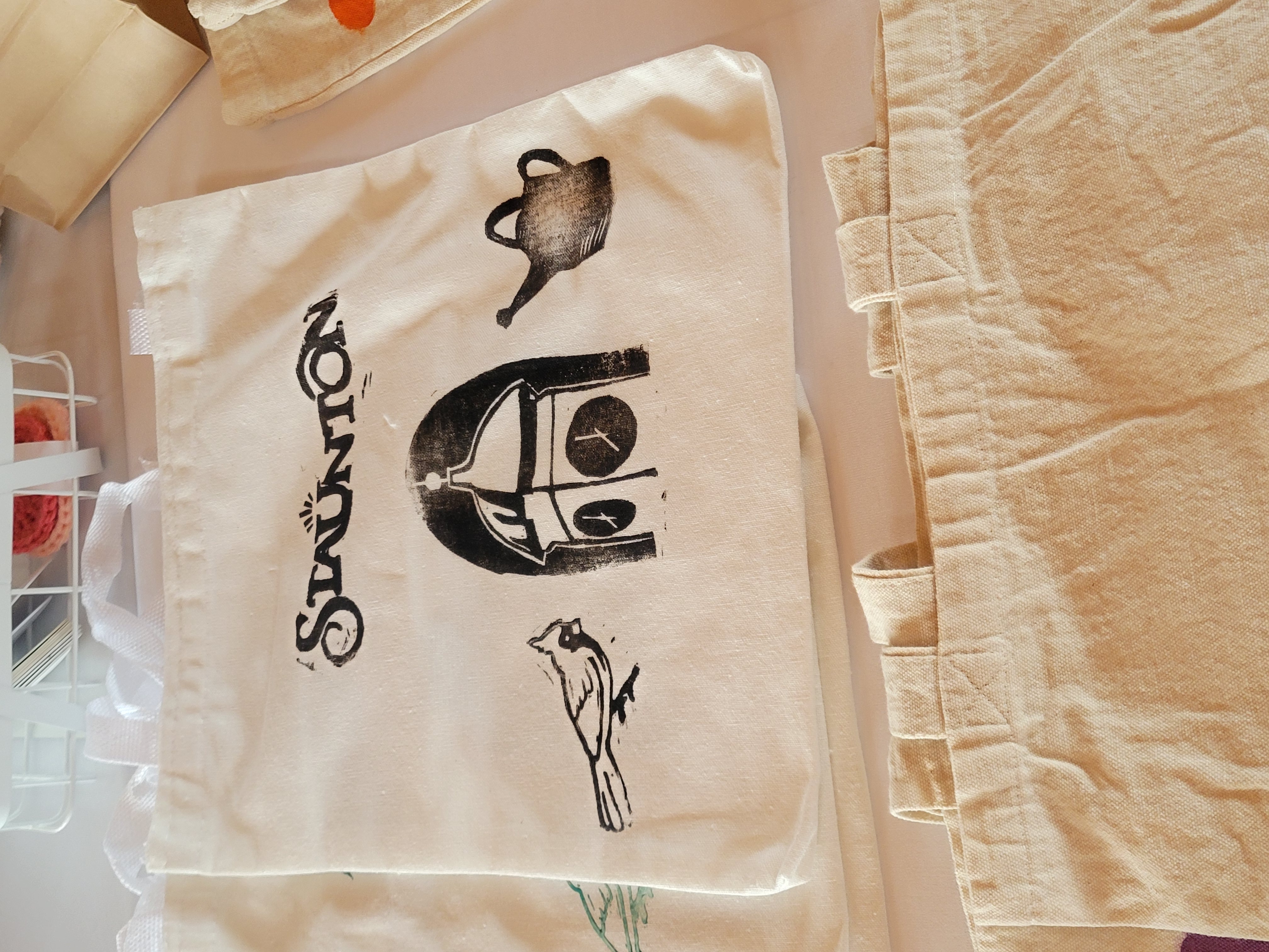 Design for shirts, tote-bags, garden flags, etc.