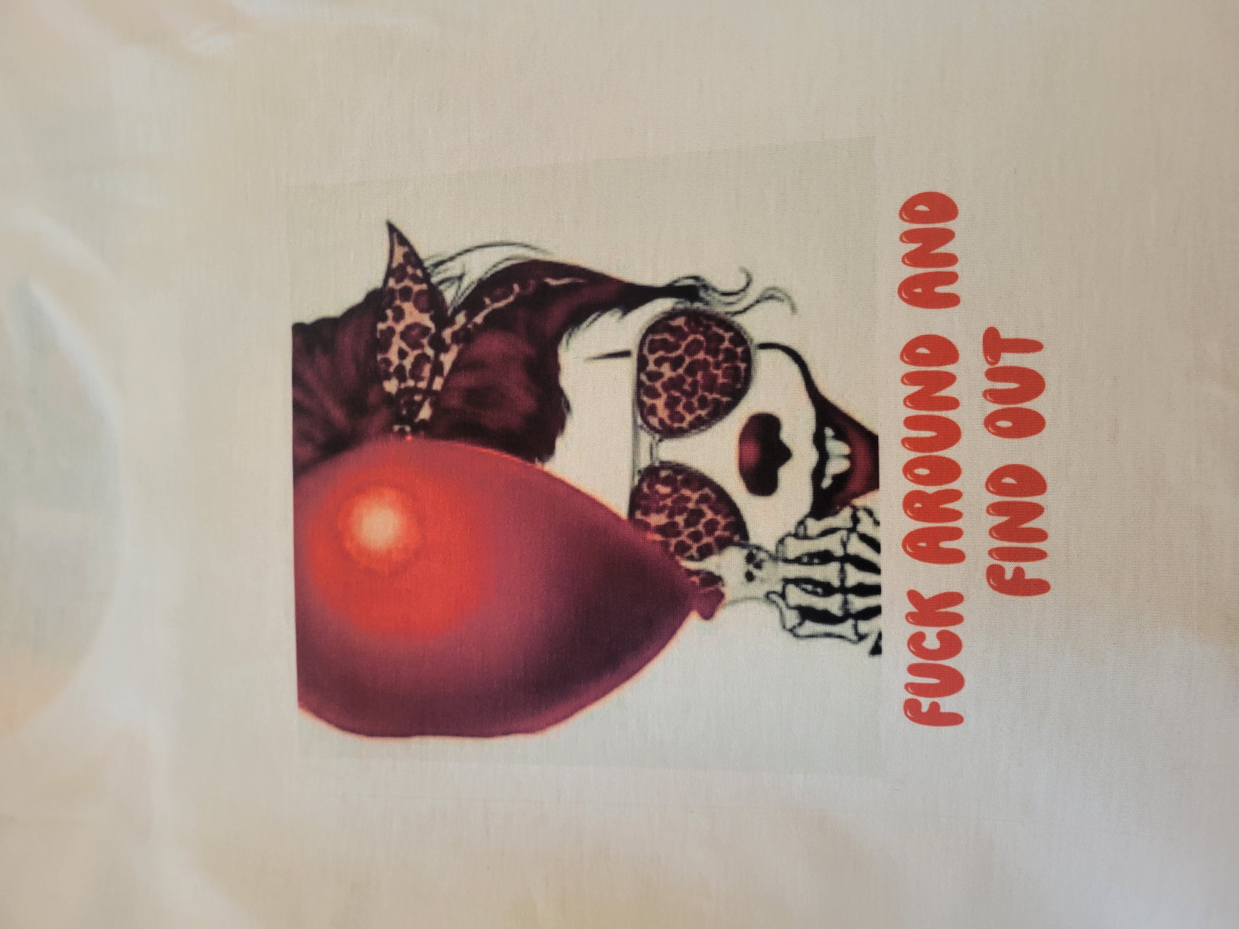 Design for shirts, tote-bags, garden flags, etc.