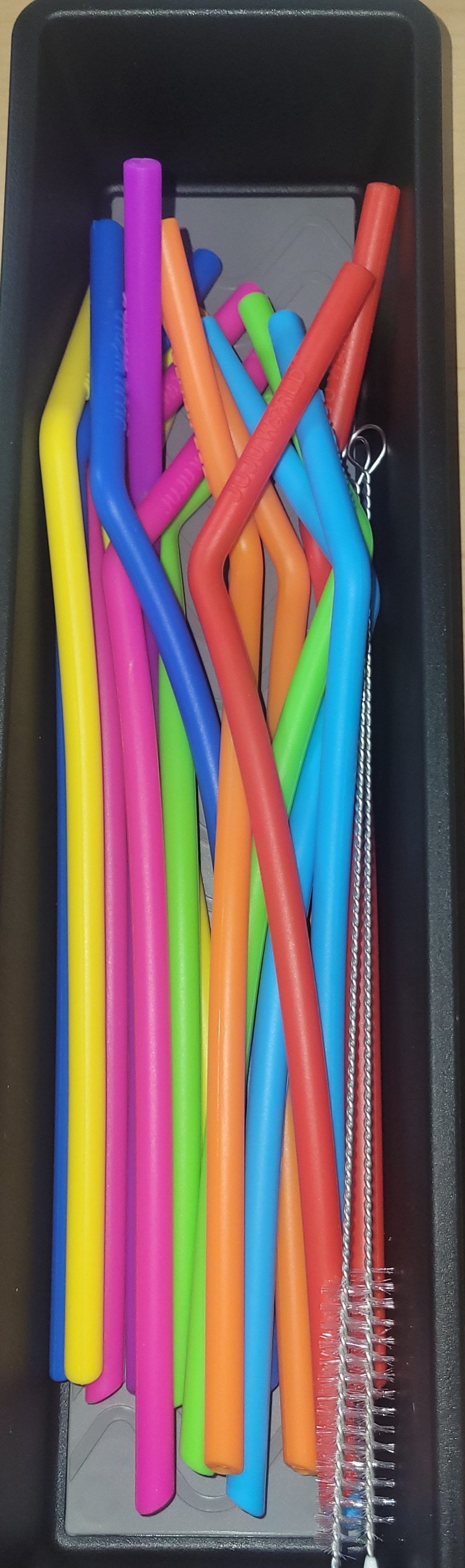 Rubber replacement straws 