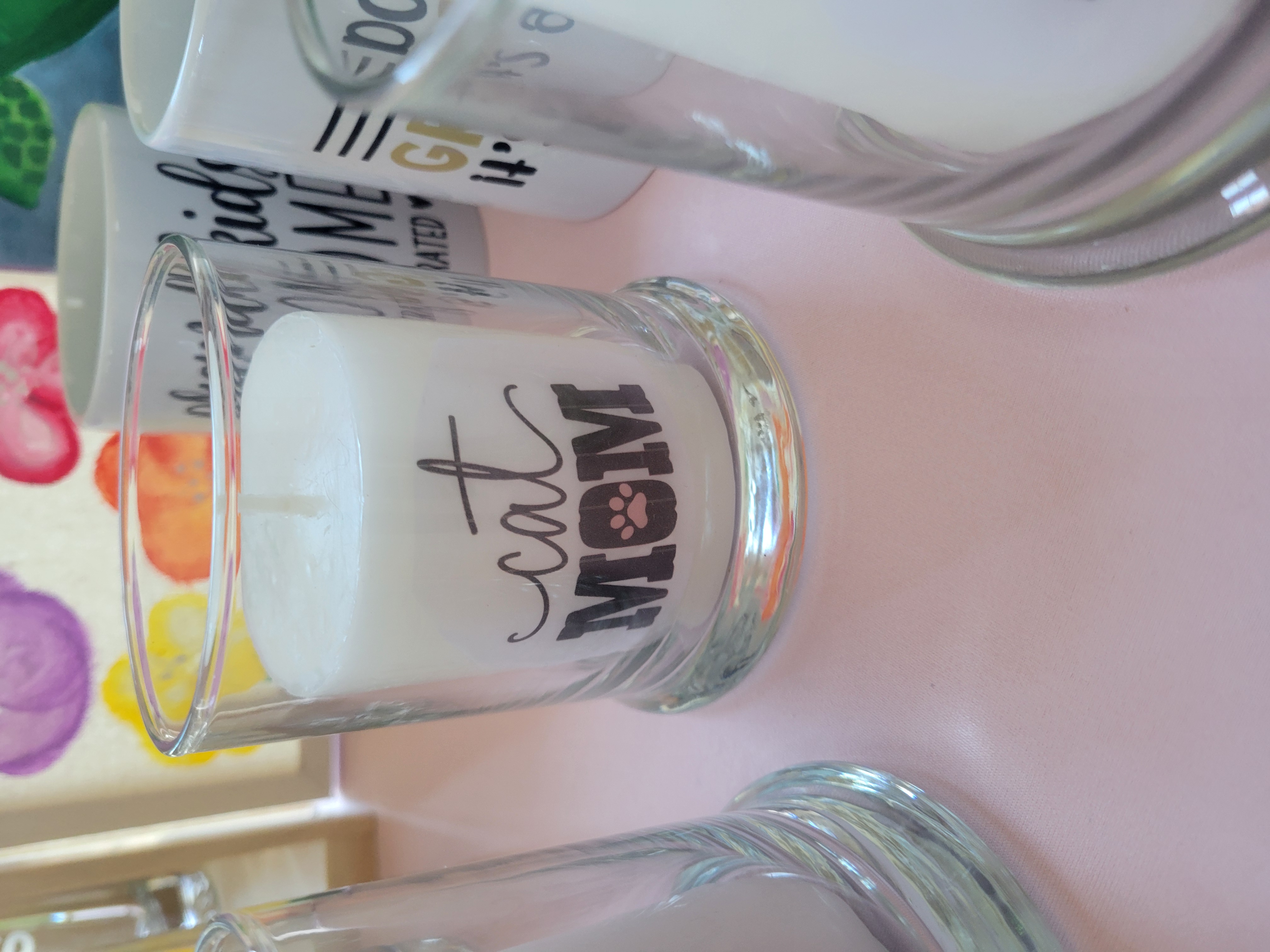 Embellished Candle