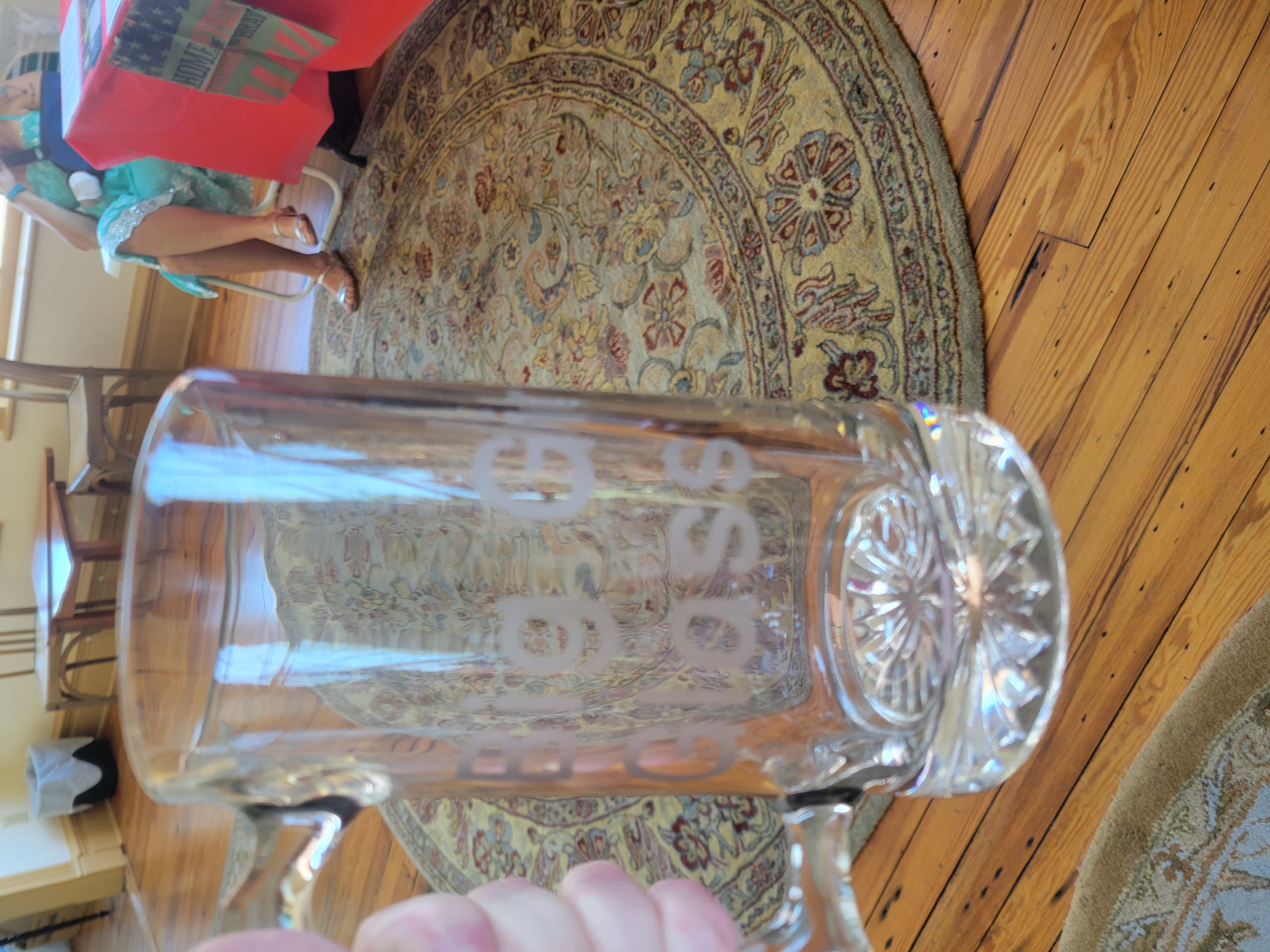 Etched Glassware (Big Girl Glass)